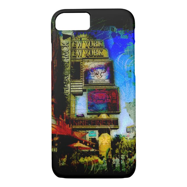 Las Vegas Street Scene Case-Mate iPhone Case (Back)