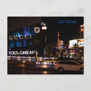 LAS VEGAS STRIP #1 POSTCARD