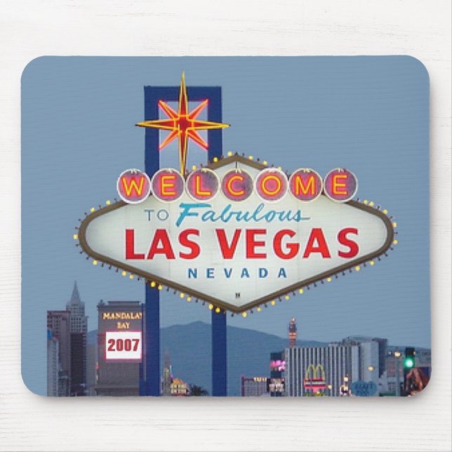 Las Vegas Strip 2007 Mousepad (Front)