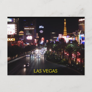 LAS VEGAS STRIP #4 POSTCARD