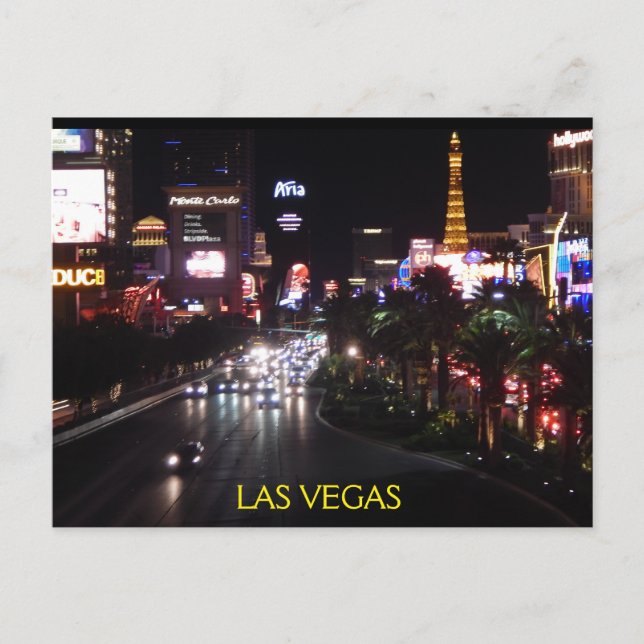 LAS VEGAS STRIP #4 POSTCARD (Front)