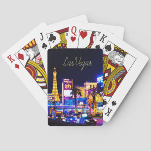 Las Vegas Strip At Night Classic Playing Cards