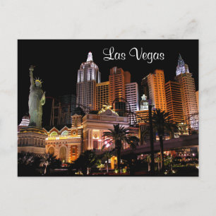 Las Vegas Strip Casinos, Nevada Post Card