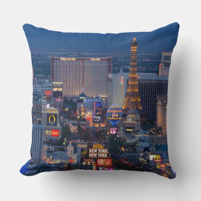 Las Vegas Strip Cushion (Front)