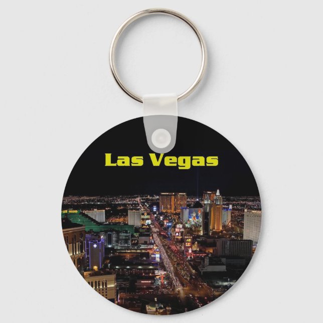 Las Vegas Strip Keychain (Front)