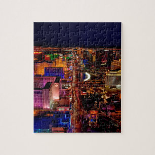 Las Vegas Strip Night Vacation Jigsaw Puzzle
