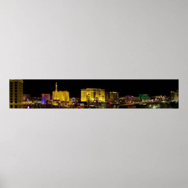 Las Vegas Strip Panorama Poster (Front)