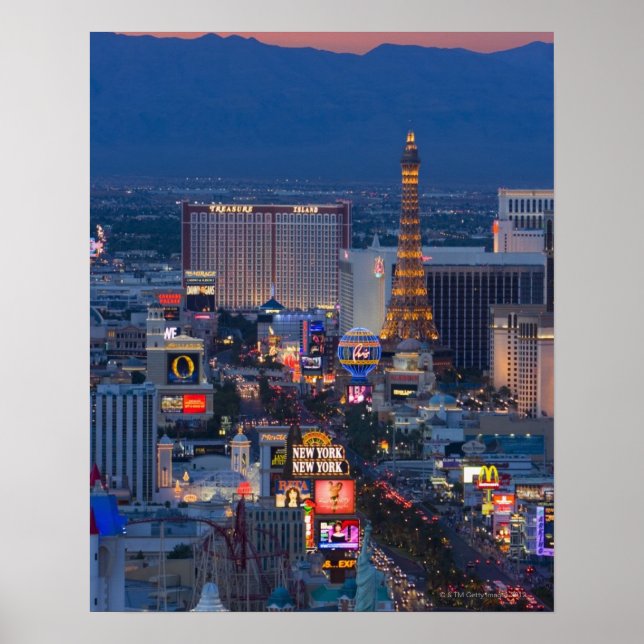 Las Vegas Strip Poster (Front)