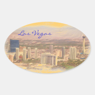 Las Vegas strip sticker