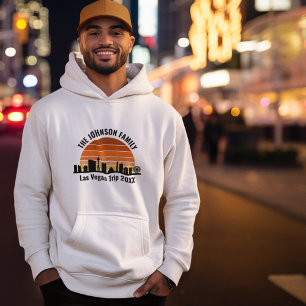 Las Vegas Strip Sunset Custom Vacation Hoodie