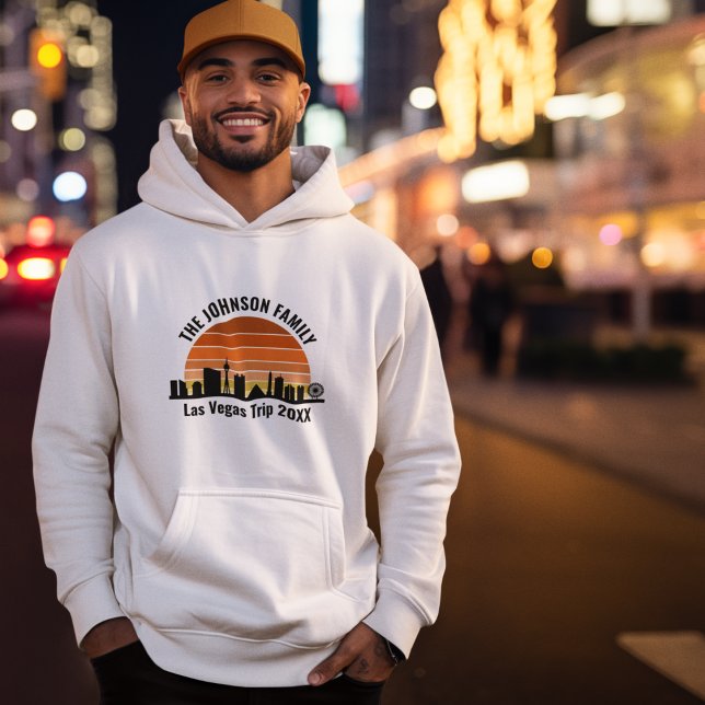 Las Vegas Strip Sunset Custom Vacation Hoodie (Creator Uploaded)