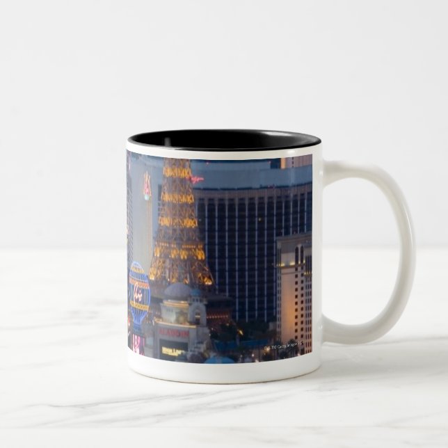 Las Vegas Strip Two-Tone Coffee Mug (Right)