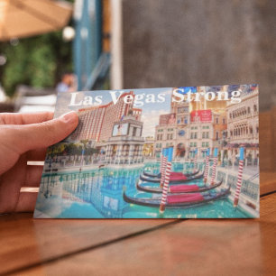 Las Vegas Strong Post Card