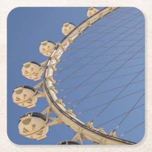 Las Vegas Style Stone Square Paper Coaster