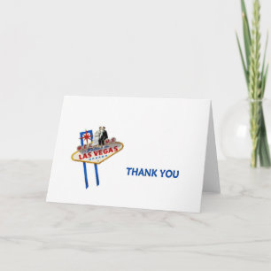 LAS VEGAS THANK YOU CARD