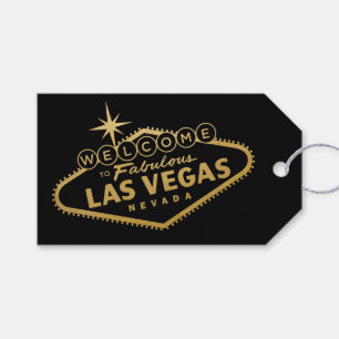Las Vegas Thank You Favour Gift Bag Tags