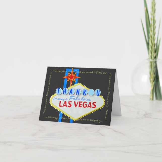 Las Vegas Thank You notes (Front)