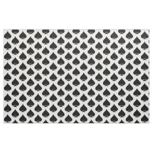 Las Vegas theme Ace of spades textile fabric