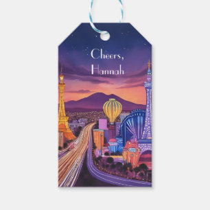 Las Vegas Theme Gift Tags
