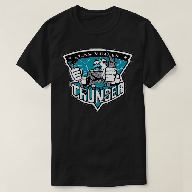 Las Vegas Thunder Hockey T-Shirt (Design Front)
