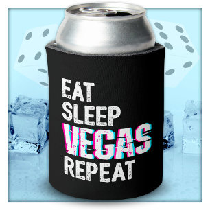 Las Vegas Trip Eat Sleep Vegas Repeat Las Vegas Can Cooler
