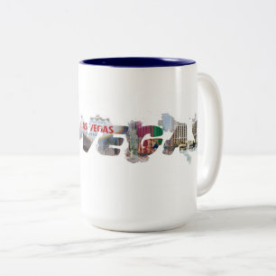 Las Vegas Two-Tone Coffee Mug