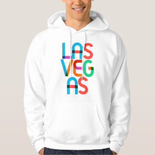 Las Vegas United States Pop Art Letters Hoodie