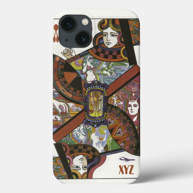 Las Vegas USA Vintage Travel cases (Back)