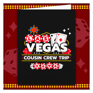 Las Vegas Vacation Cousin Crew Las Vegas Card
