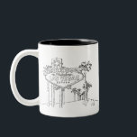 Las Vegas Vacation Drawing Vacation Art Travelling Two-Tone Coffee Mug<br><div class="desc">Celebrate a land rich in heritage! Our Las Vegas Vacation Drawing Vacation Art Travelling Design captures the essence of this historic place. The blank design is perfect for your favourite Zazzle products. The Las Vegas Vacation Drawing Vacation Art Travelling Design is sure to add a commemorative vibe to your products....</div>