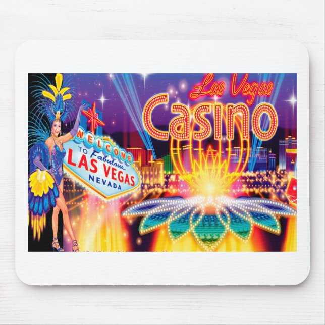 Las Vegas Vacation Mouse Pad (Front)