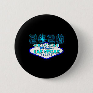 Las Vegas Vacation Sign 6 Cm Round Badge