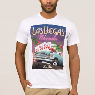 Las Vegas vintage style vacation poster T-Shirt