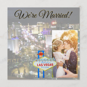 Las Vegas Wedding Announcement