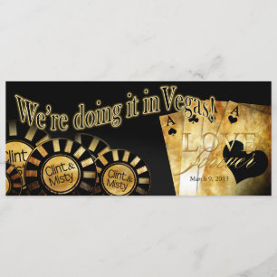 Las Vegas Wedding (contact me to personalise 4u) Invitation