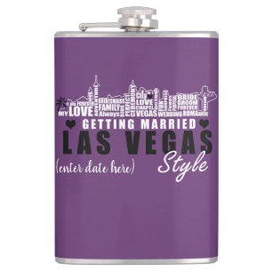 Las Vegas Wedding Gift Ideas - Wedding Party Flask