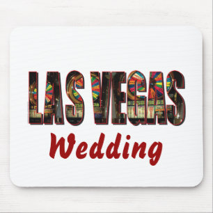 Las Vegas Wedding Mouse Pad