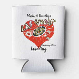Las Vegas Wedding photo Can Cooler