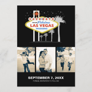 Las Vegas Wedding Save-the-date Save The Date