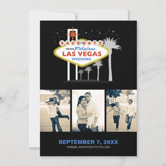 Las Vegas Wedding Save-the-date Save The Date (Front)