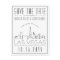 Las Vegas Wedding | Stylised Skyline Save the Date