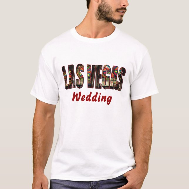 Las Vegas Wedding T-Shirt (Front)
