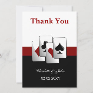 Las Vegas Wedding Thank You cards
