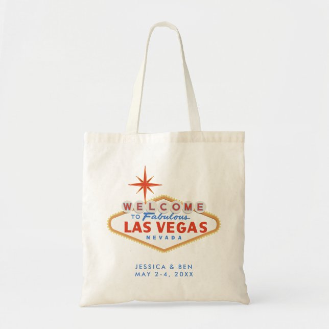 Las Vegas Wedding Welcome Tote (Front)