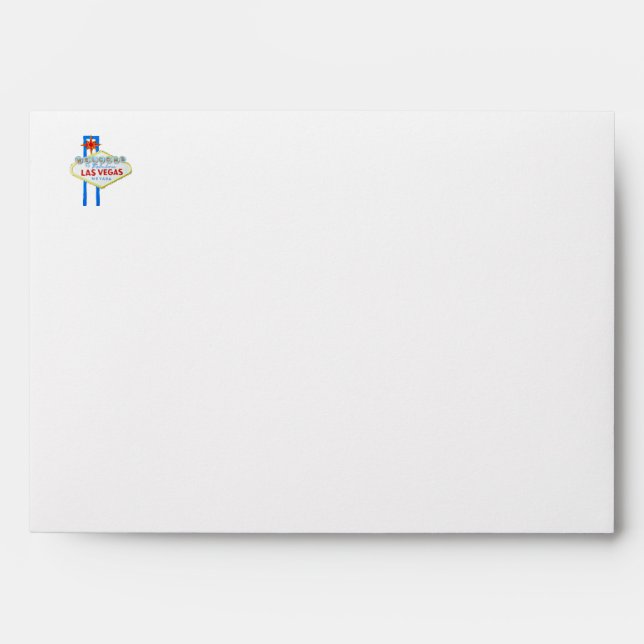 Las Vegas Welcome Sign Envelopes (Front)