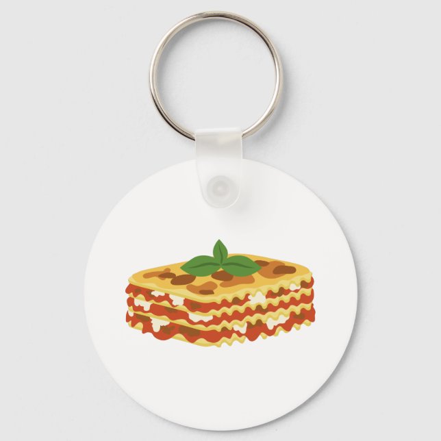 Lasagna Key Ring (Front)
