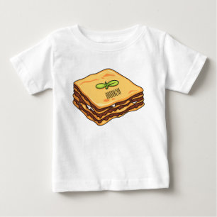Lasagne cartoon illustration baby T-Shirt