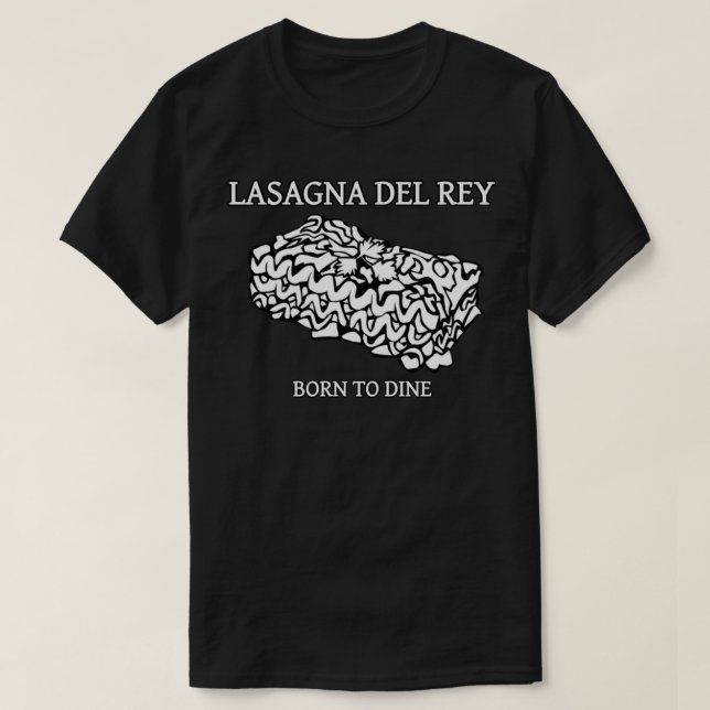 Lasagne Del Rey Classic T-Shirt (Design Front)