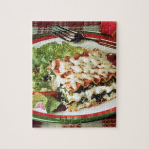 Lasagne Dinner Jigsaw Puzzle