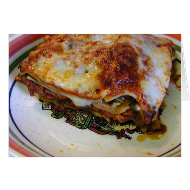 Lasagne Food (Front Horizontal)